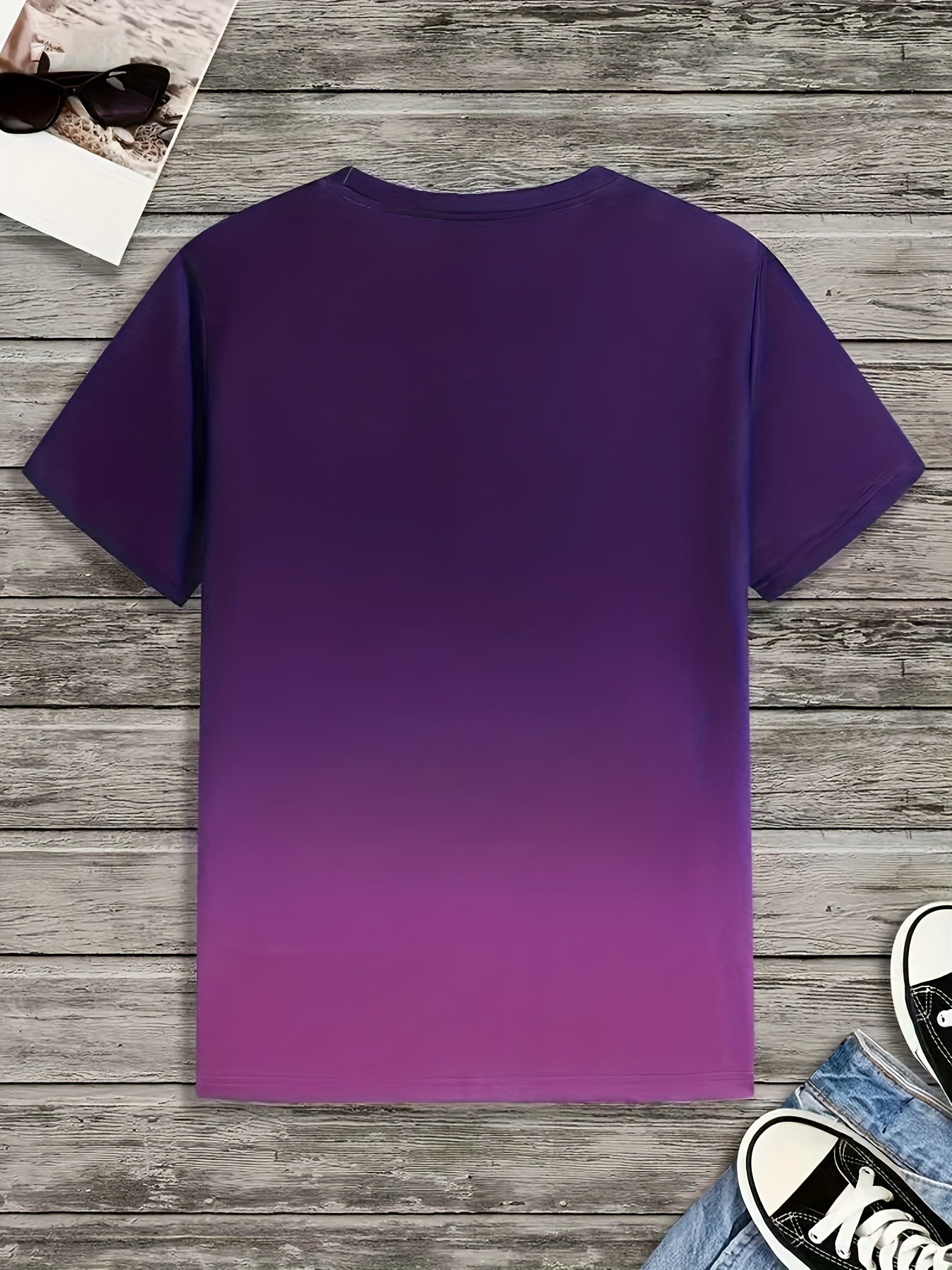 Men’s 3D Print Two-Piece Set – Crewneck T-Shirt & Shorts (Summer Casual Outfit)