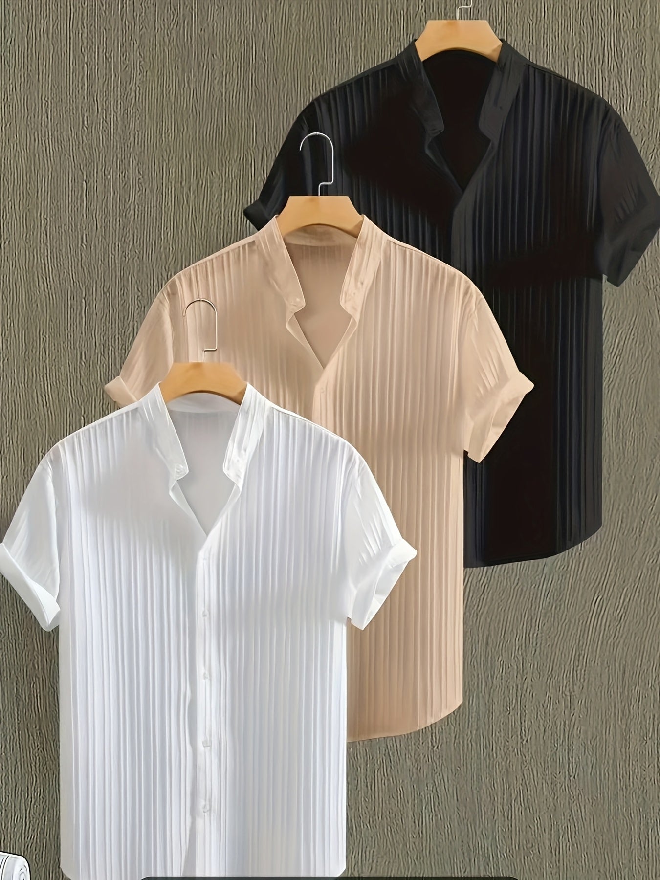 Men's Retro Summer Shirt – Lightweight, Casual & Stylish