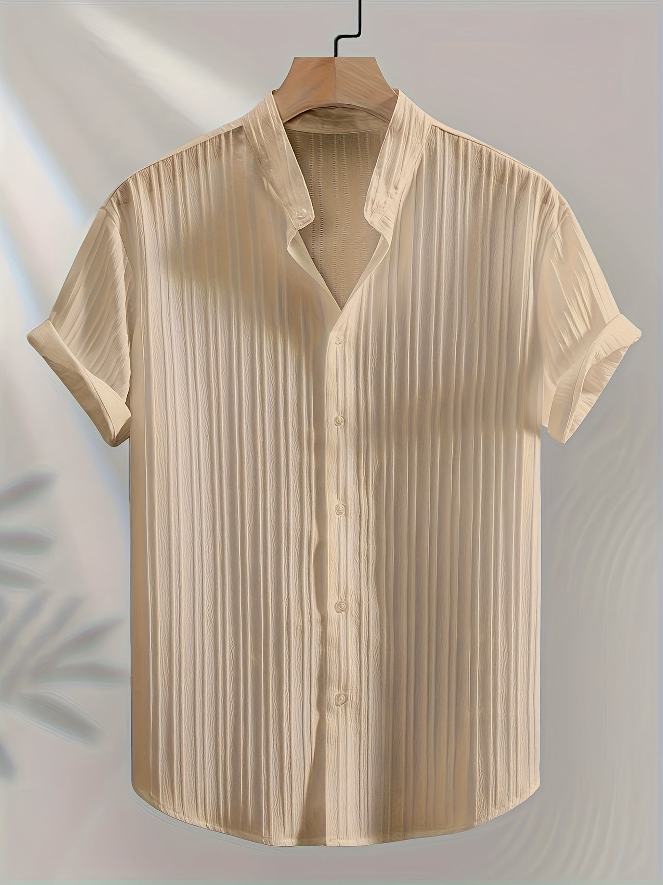 Men's Retro Summer Shirt – Lightweight, Casual & Stylish
